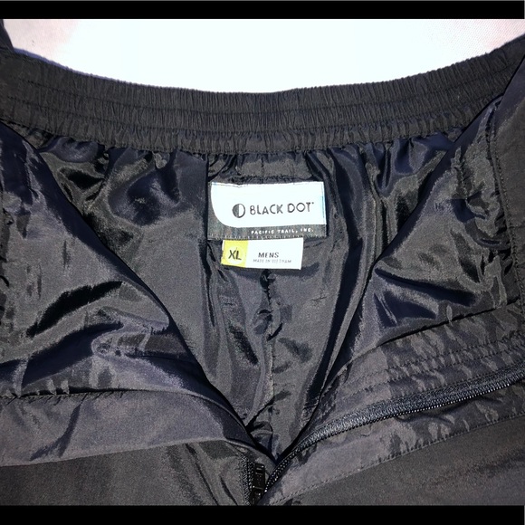 Black Dot Men’s Ski Snowboard Pants Black Waterproof XL Like New Pacific Trail - Picture 5 of 8